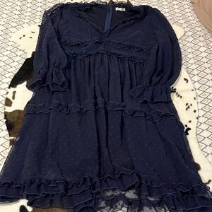 Navy Blue Dress